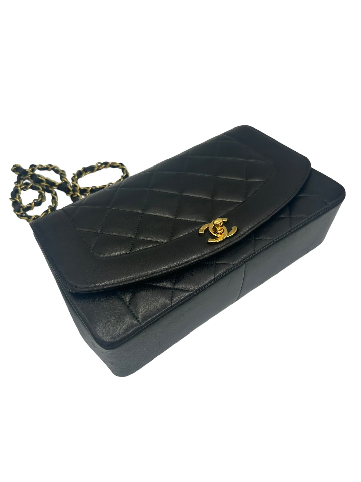 CHANEL - Diana Flap Matelasse Shoulder Bag