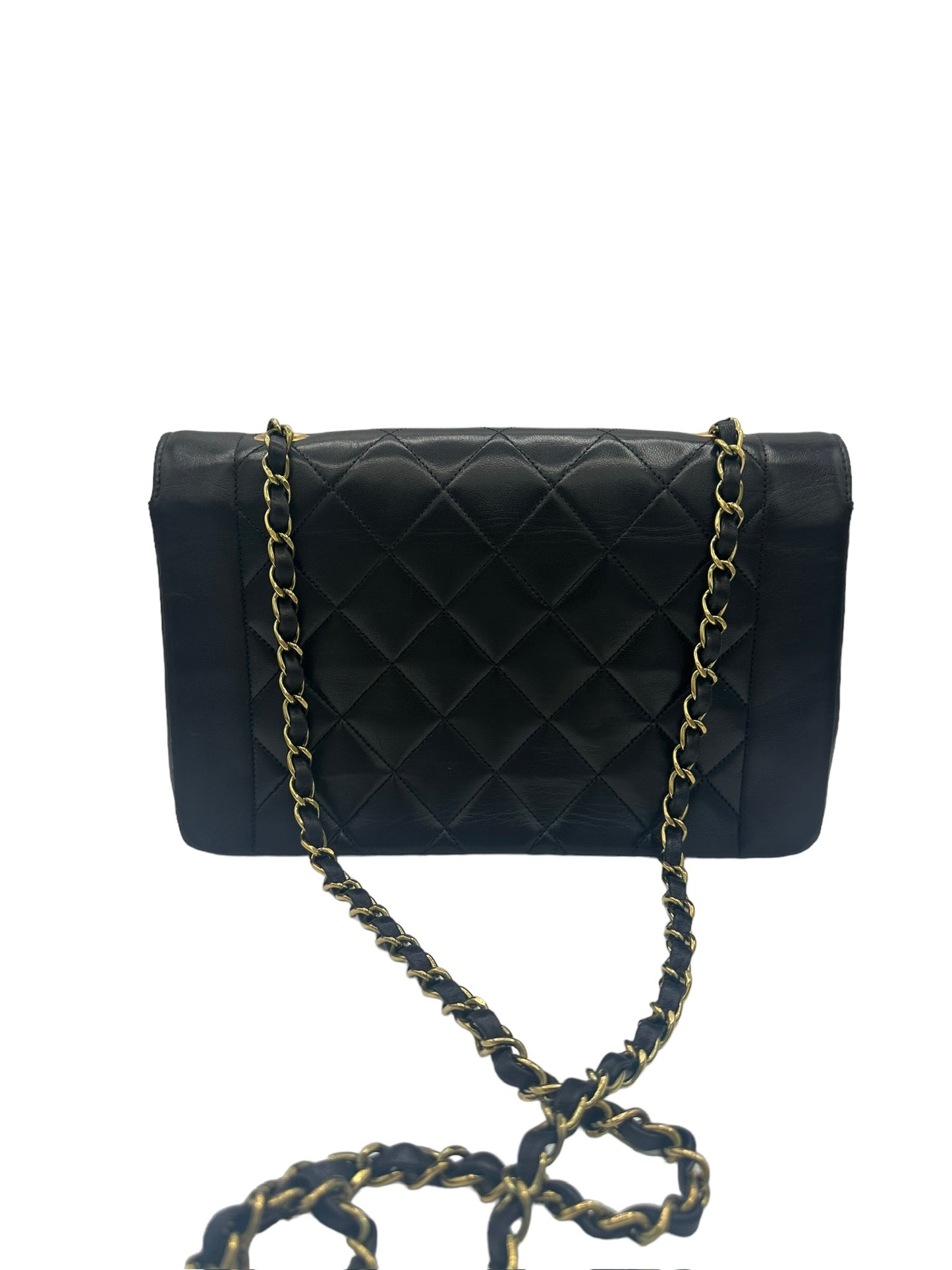 CHANEL - Diana Flap Matelasse Shoulder Bag