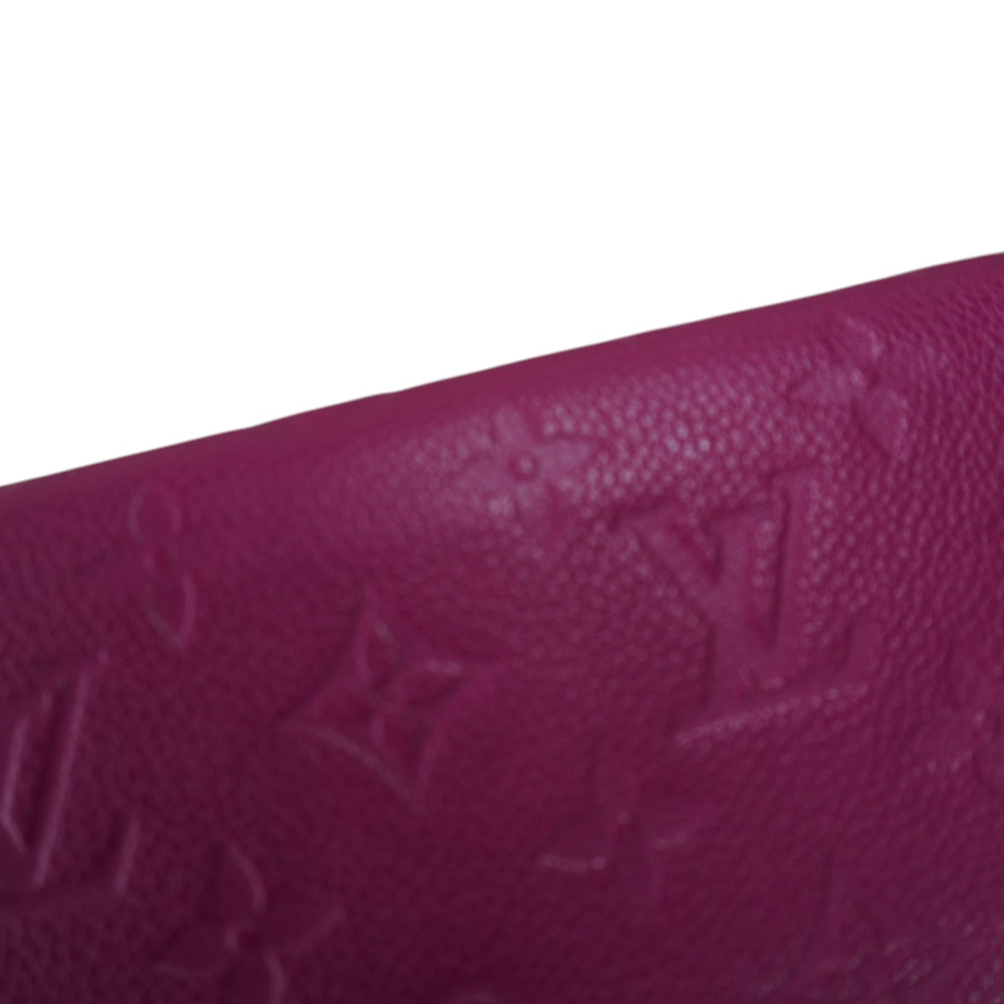 PRE-OWNED LV Grape Monogram Empreinte Zippy Wallet