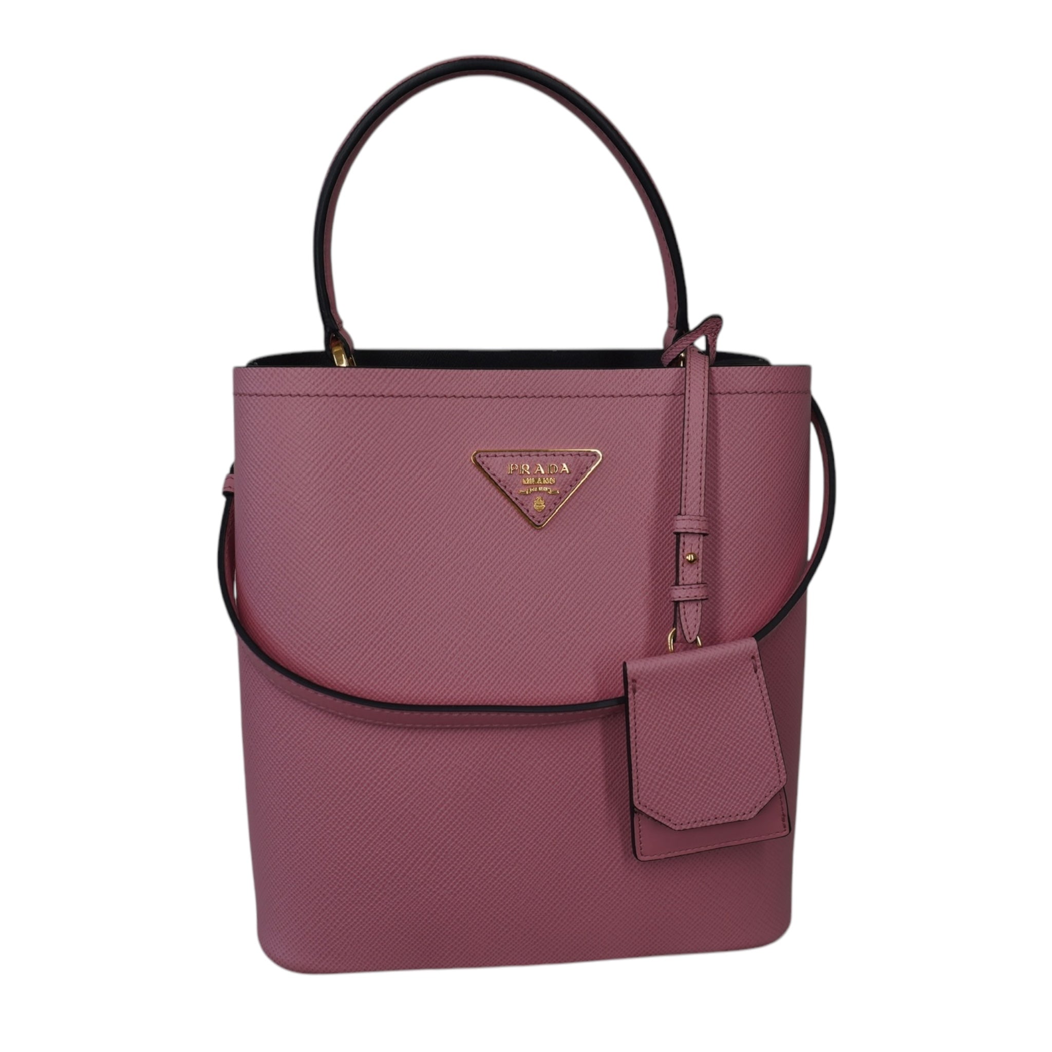 Bolso de hombro Panier rosa de segunda mano