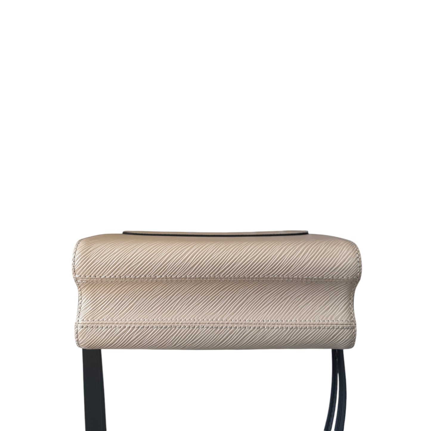 PRE-OWNED LV Epi Crafty Twist MM Cream Shoulder Bag