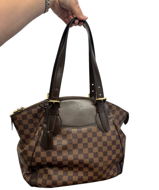 LOUIS VUITTON - Damier Ebene Canvas Verona GM