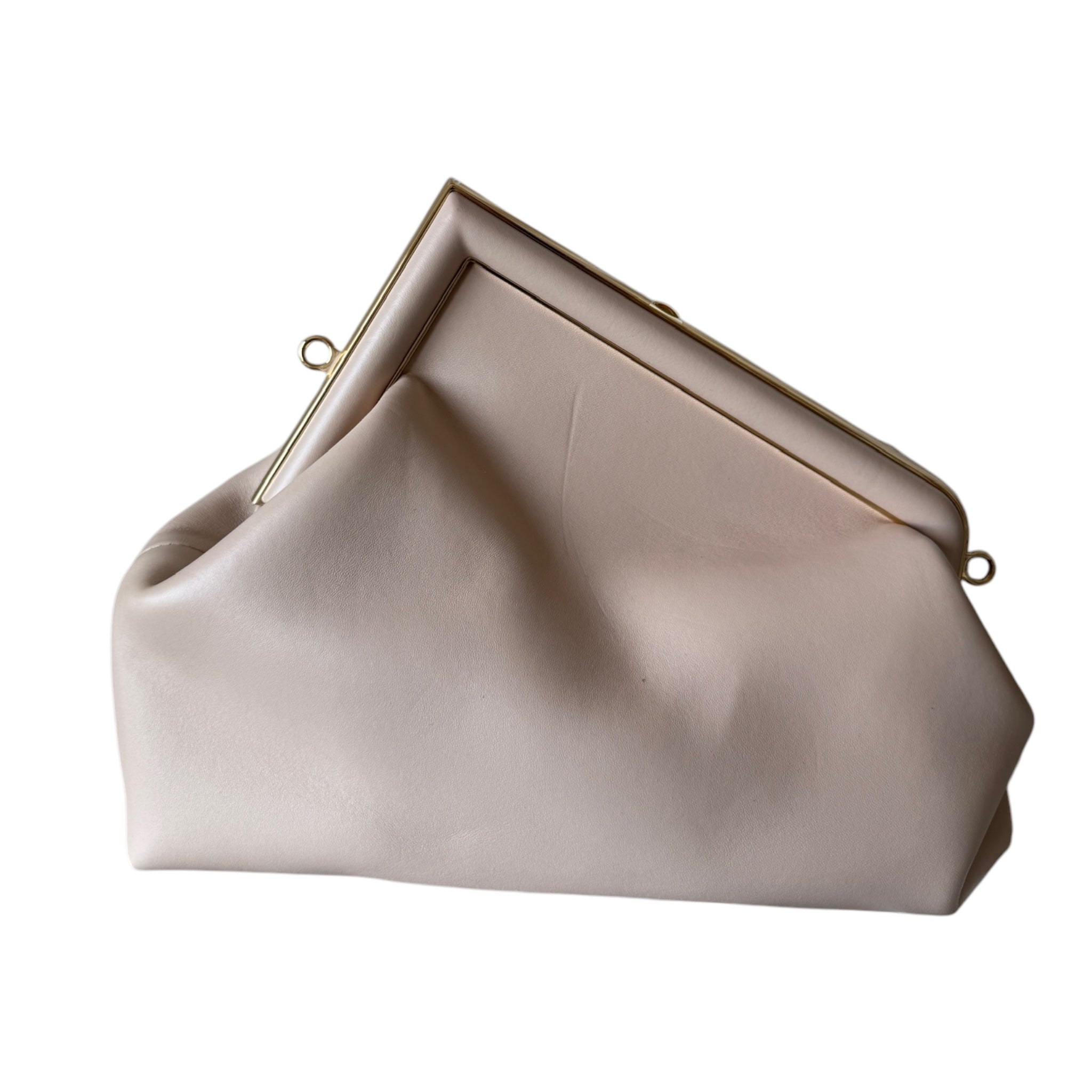 PRE-OWNED Large Fendi First Cream Shoulder Bag