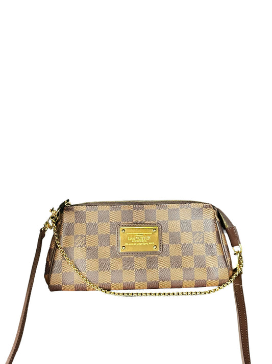 LOUIS VUITTON - Damier Ebene Canvas Eva Pochette