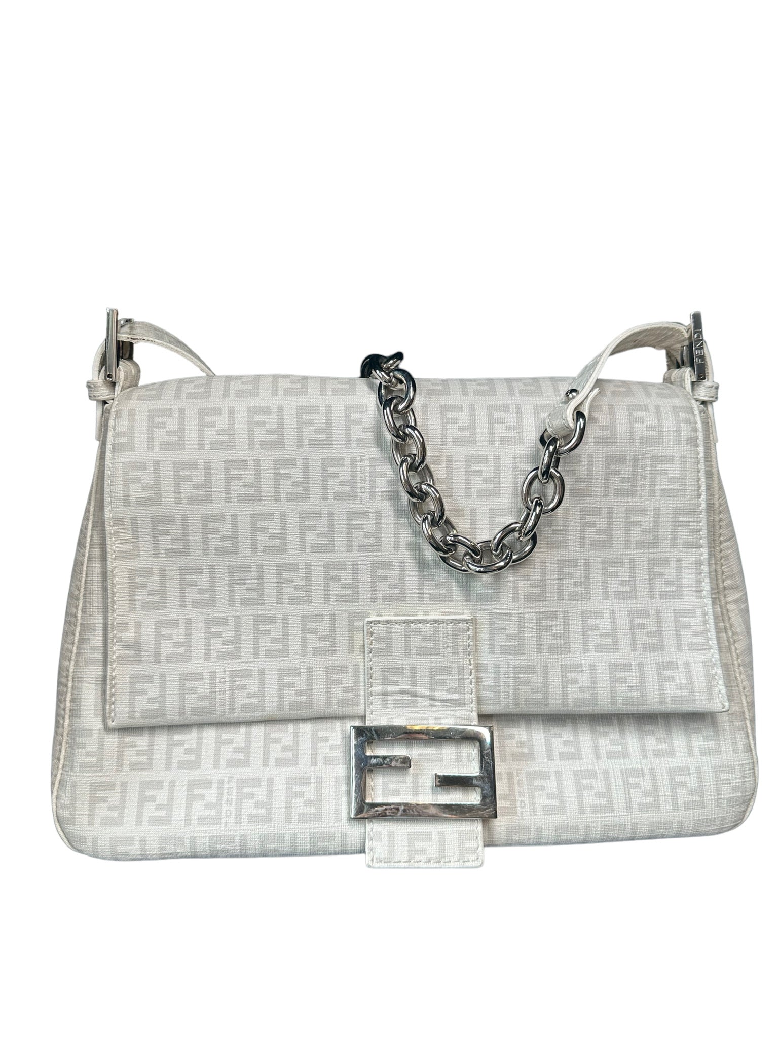FENDI - Mama Forever Bag Zucchino Coated Canvas