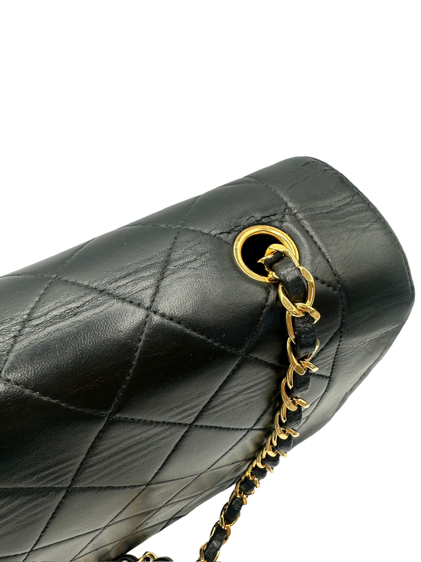 CHANEL - Black Diana Chain Flap Shoulder Bag