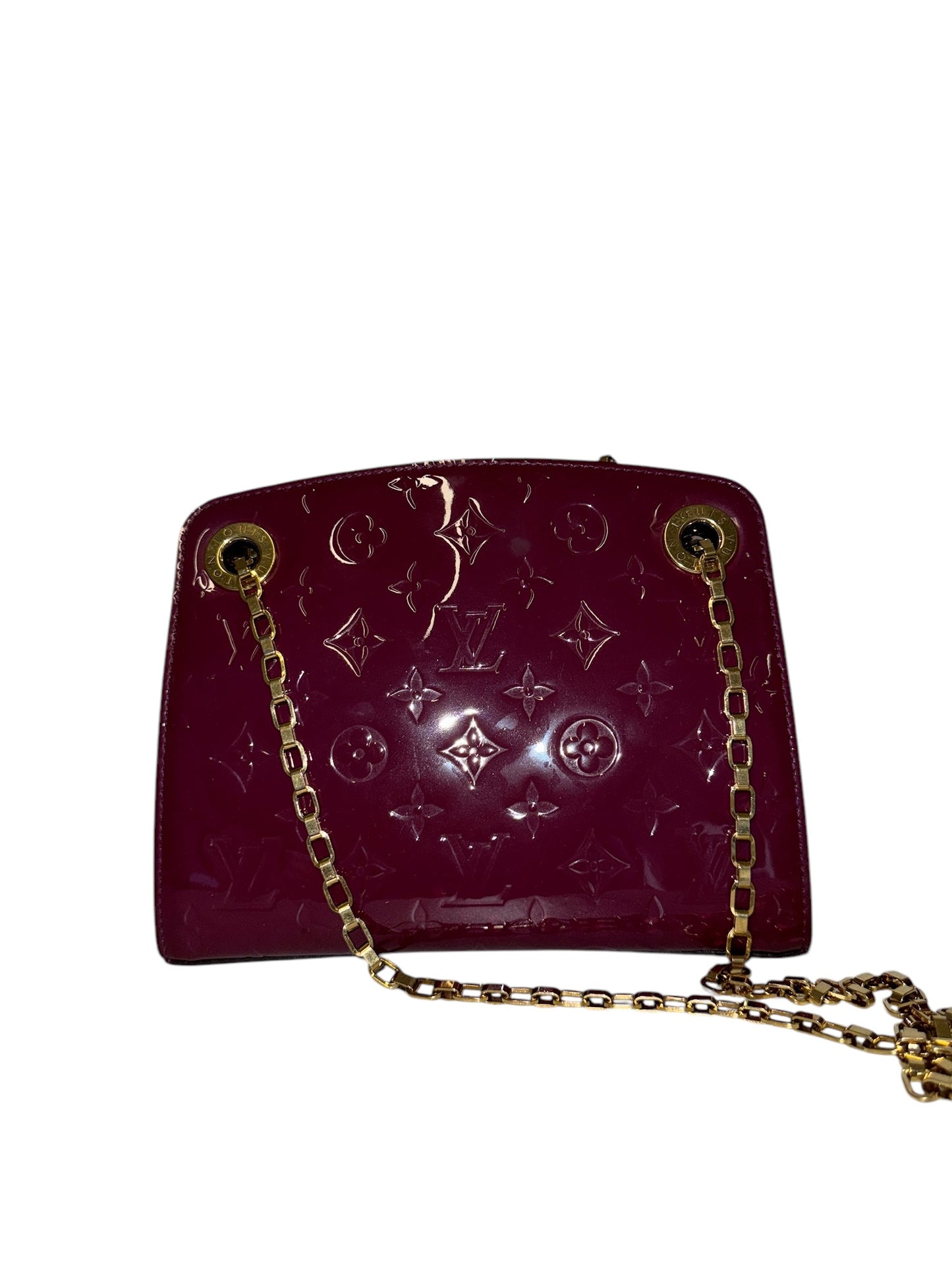 PRE-OWNED LV Amethyste Monogram Vernis Virginia PM