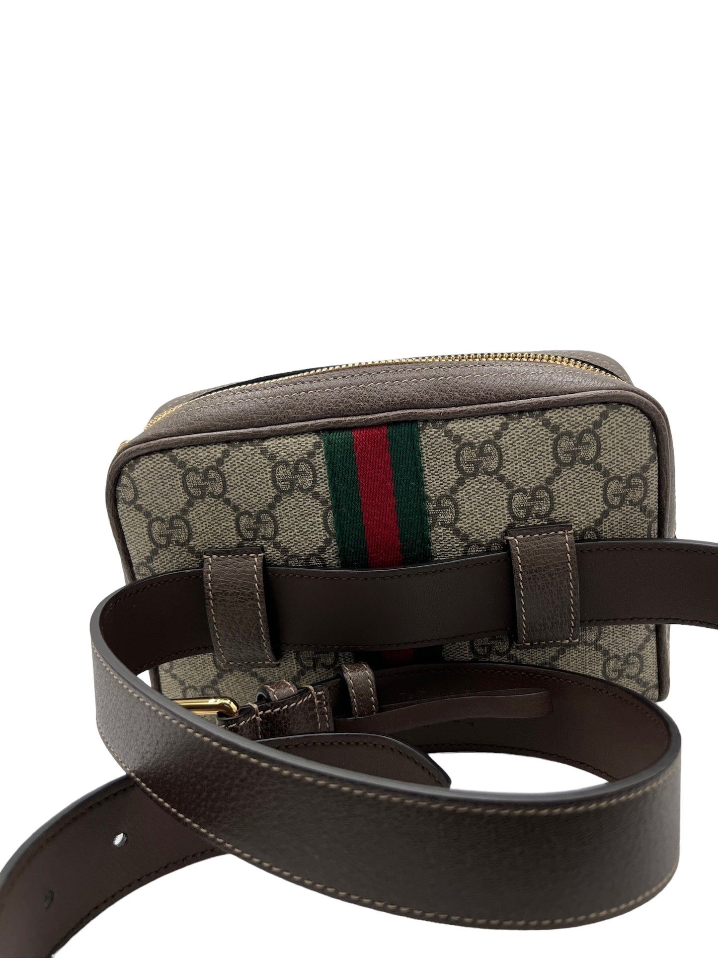 GUCCI - GG Supreme Web Ophidia Belt Bag