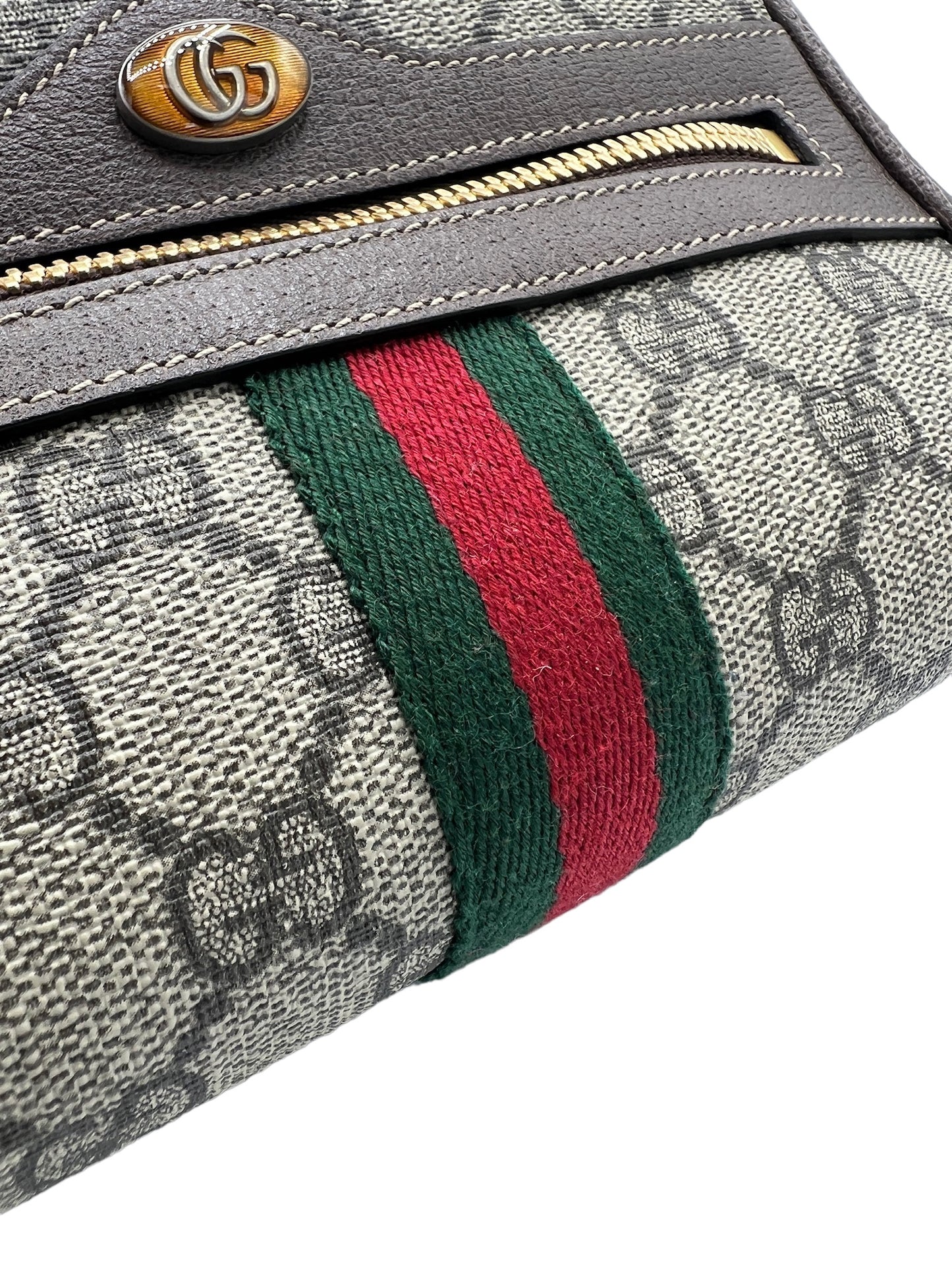 GUCCI - GG Supreme Web Ophidia Belt Bag