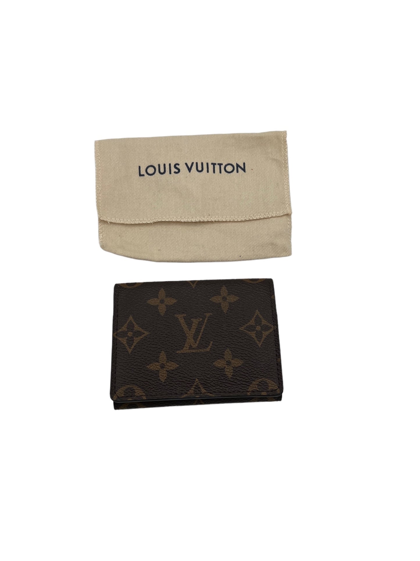 LOUIS VUITTON - Monogram Canvas Amberop Card Case