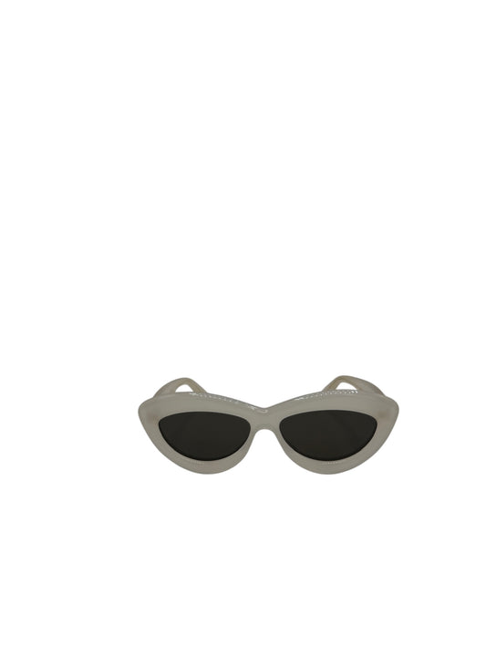 PRE-OWNED Cream Cat-Eye Sunglasses