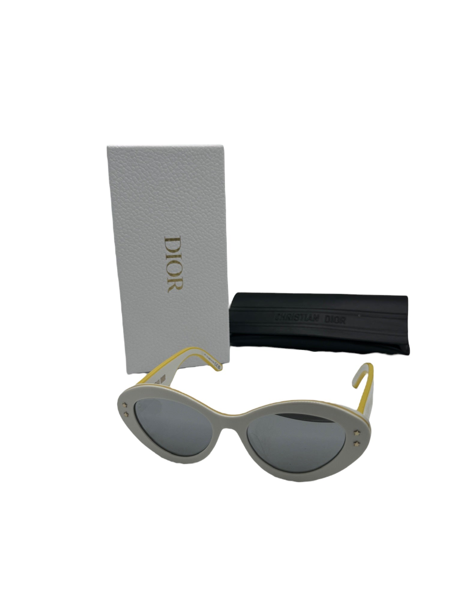 Gafas de sol Pacific Butterfly blancas de segunda mano