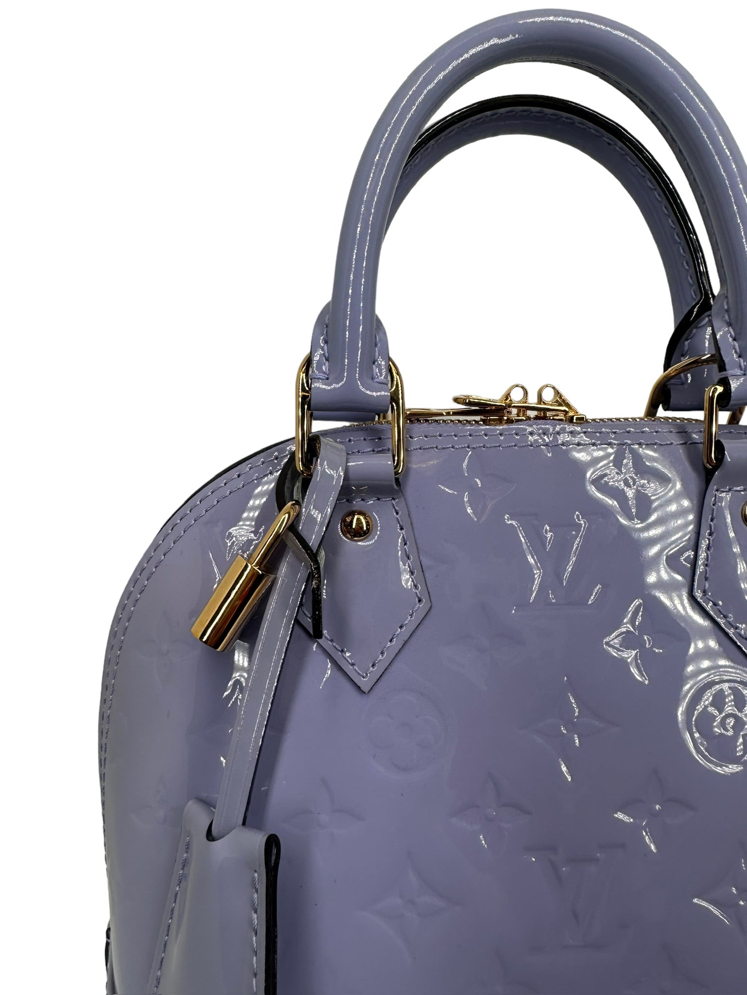 LOUIS VUITTON - Alma Monogram Vernis Purple