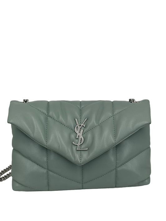 SAINT LAURENT - LouLou Puffer Mint Bag