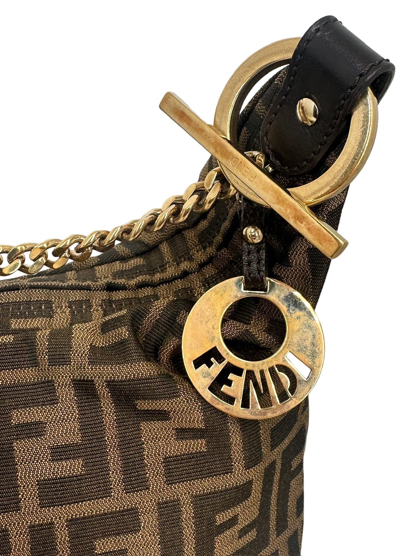 FENDI - Chef Chain Hobo Zucca