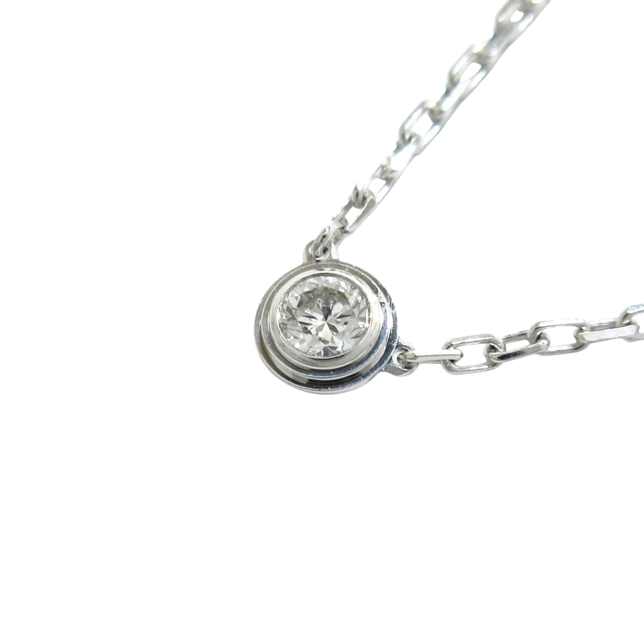 Collar Diamants Legedoux XS de oro blanco de 18 quilates con diamantes USADO