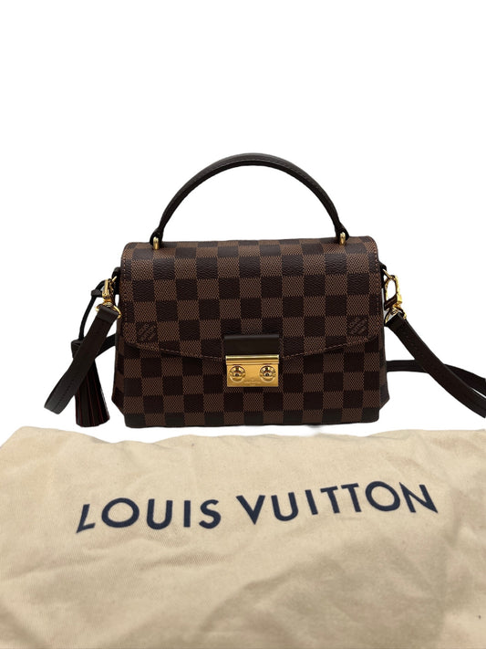 LOUIS VUITTON - Damier Ebene Canvas Croisette Crossbody Bag