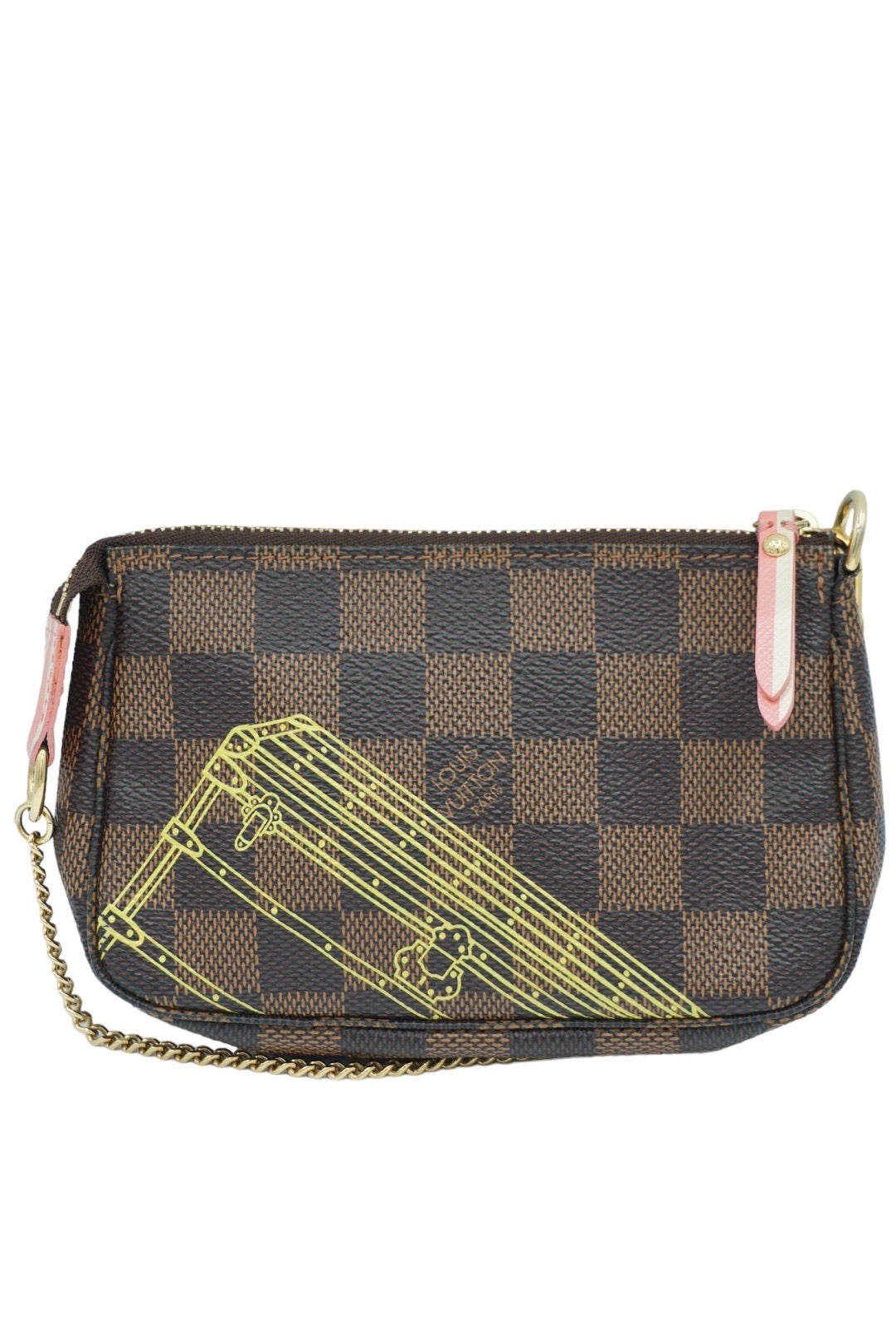 LOUIS VUITTON - Pochette Accessoires Edición limitada Damier Mini
