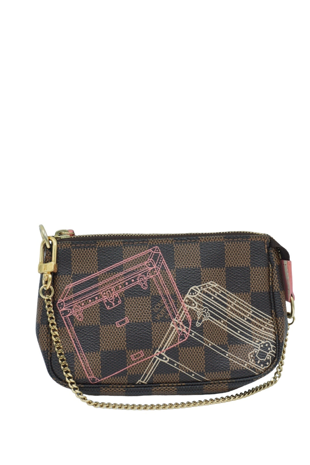 LOUIS VUITTON - Pochette Accessoires Edición limitada Damier Mini