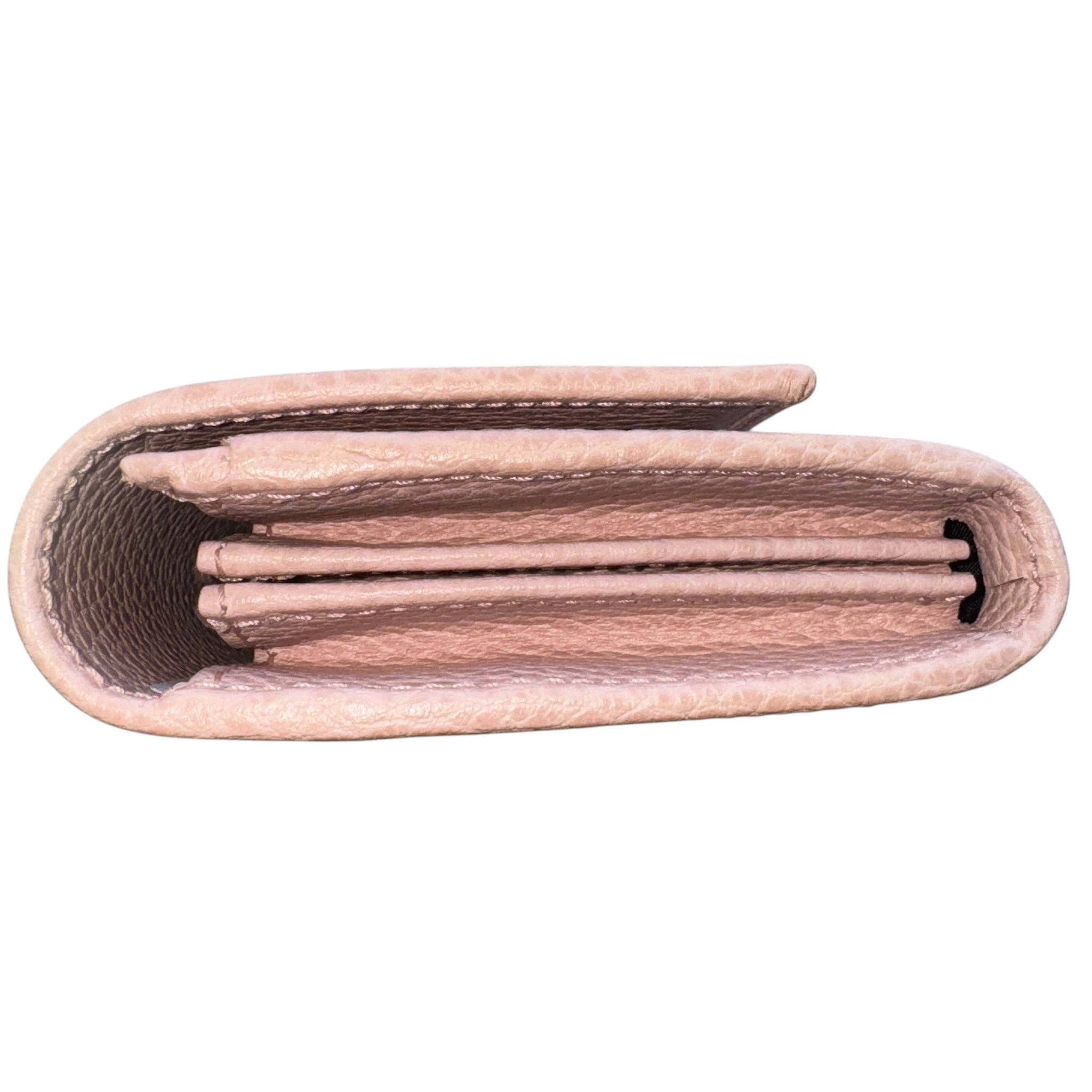 Cartera continental rosa GG Marmont de segunda mano
