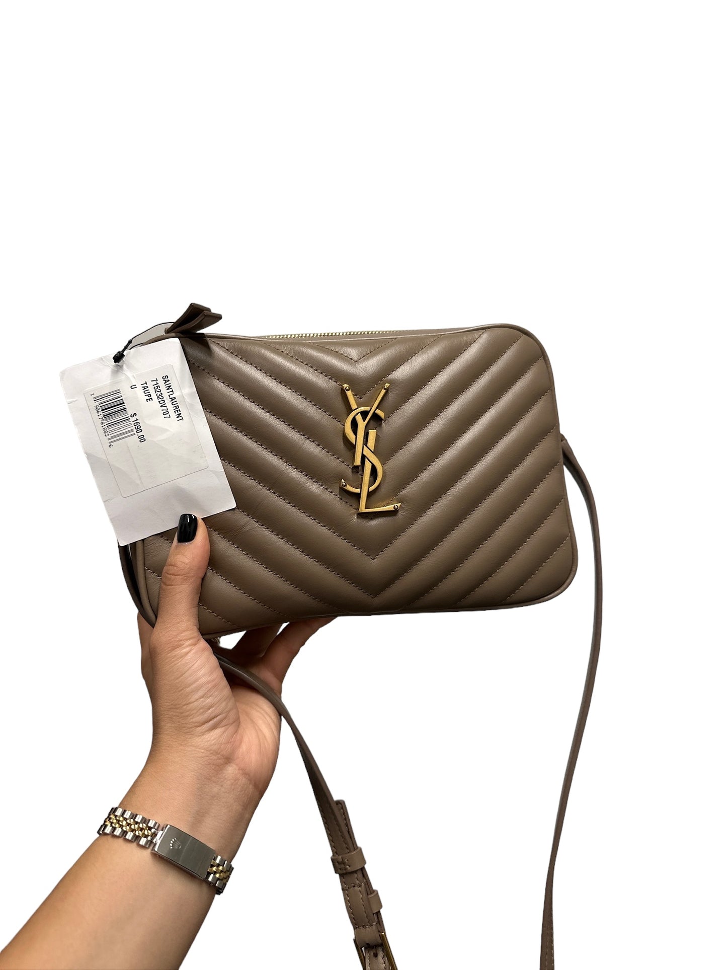 SAINT LAURENT - Beige LouLou Camera Bag