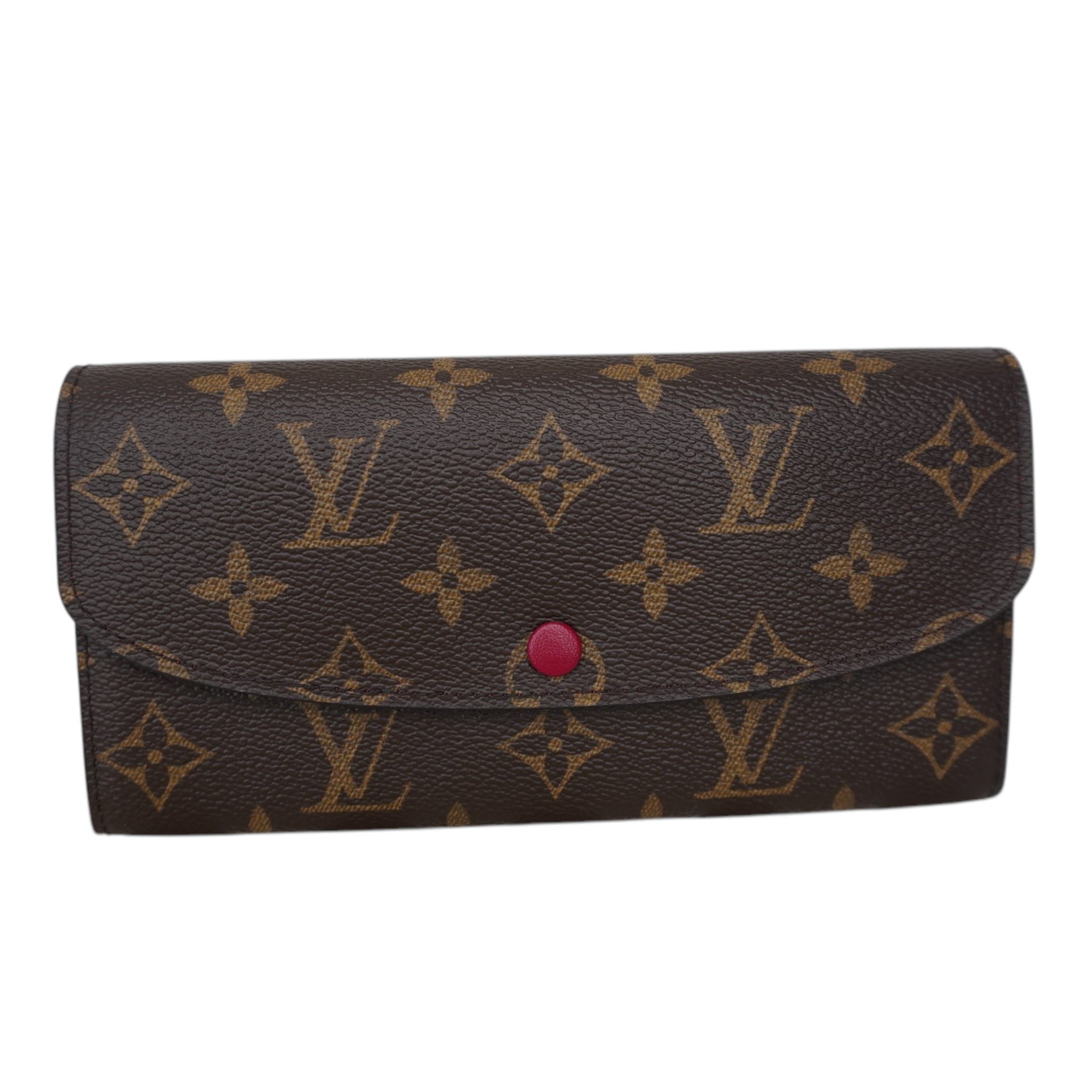 PRE-OWNED LV Emilie Monogram Canvas Wallet