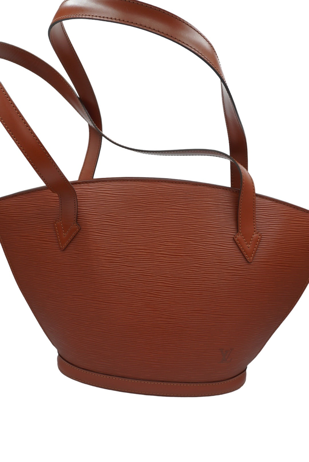 LOUIS VUITTON - Saint Jacques Epi Brown Leather