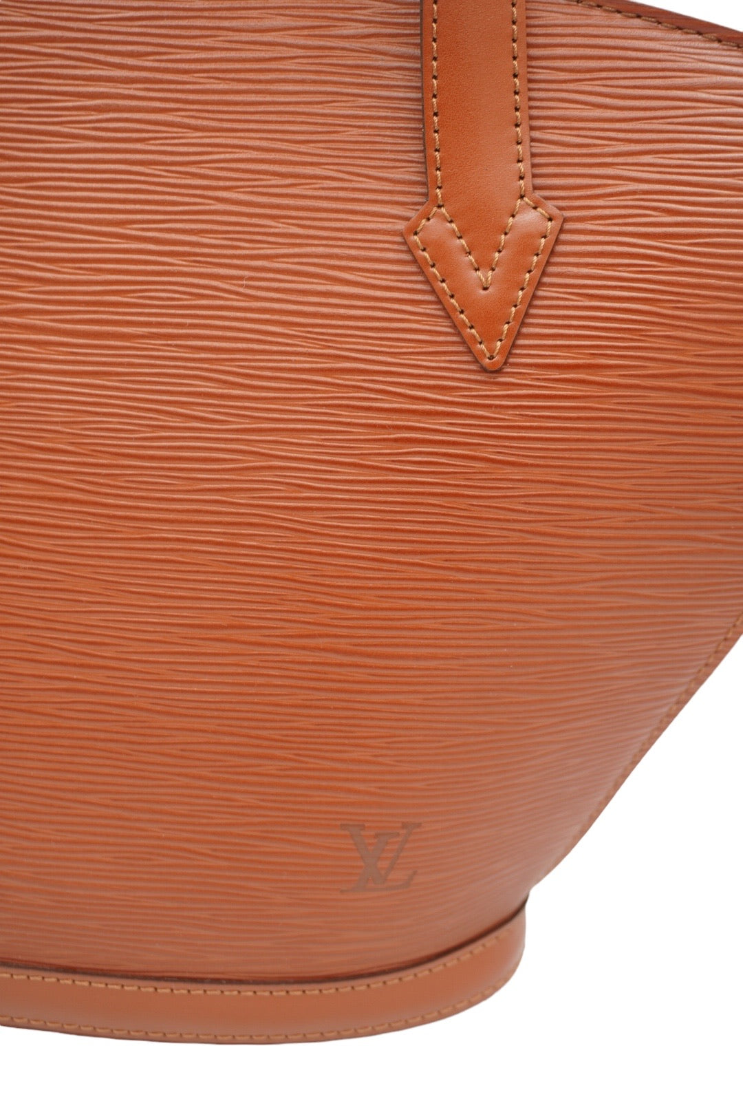 LOUIS VUITTON - Saint Jacques Epi Brown Leather