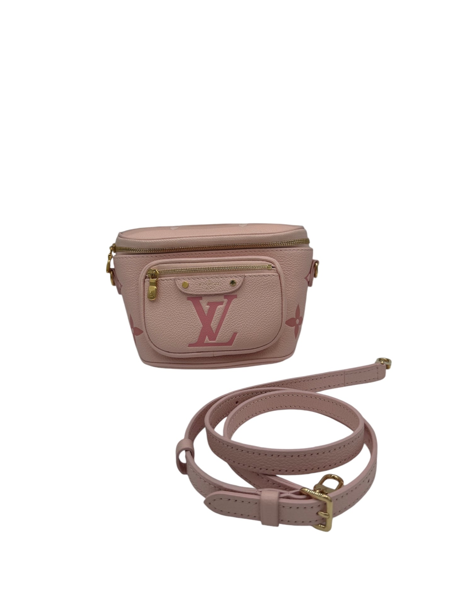 PRE-OWNED LV Baby Pink Mini Bumbag