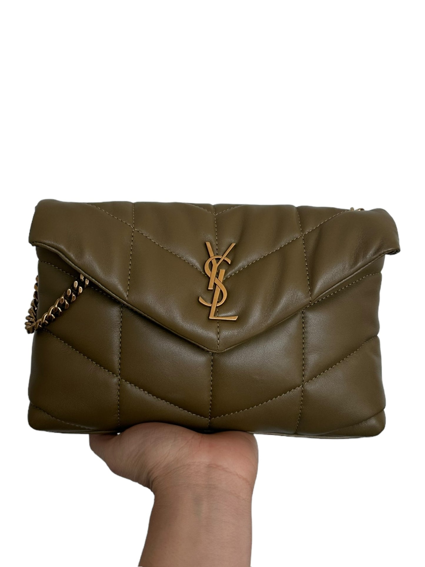 SAINT LAURENT - LouLou Puffer Shoulder Bag