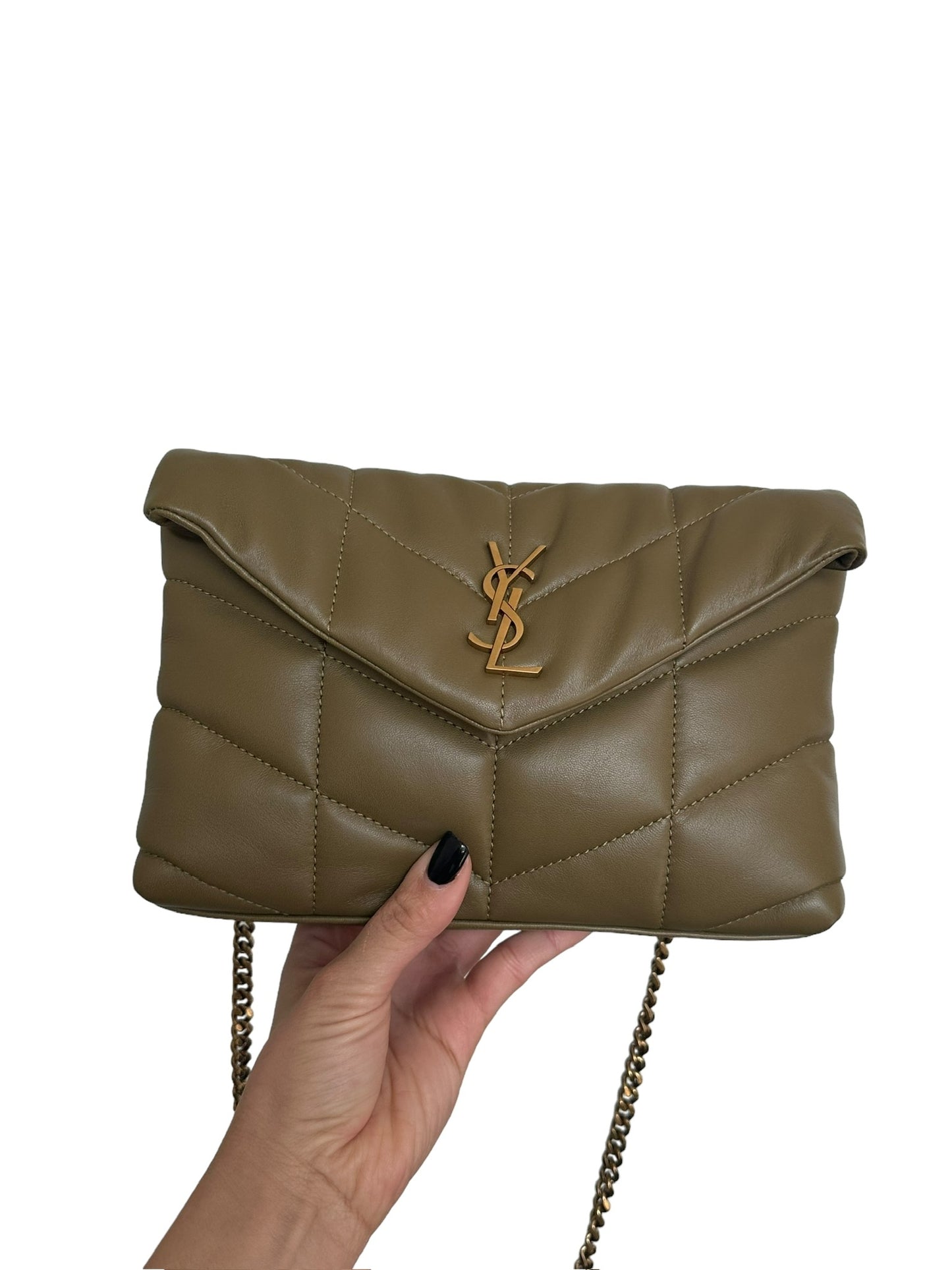 SAINT LAURENT - LouLou Puffer Shoulder Bag