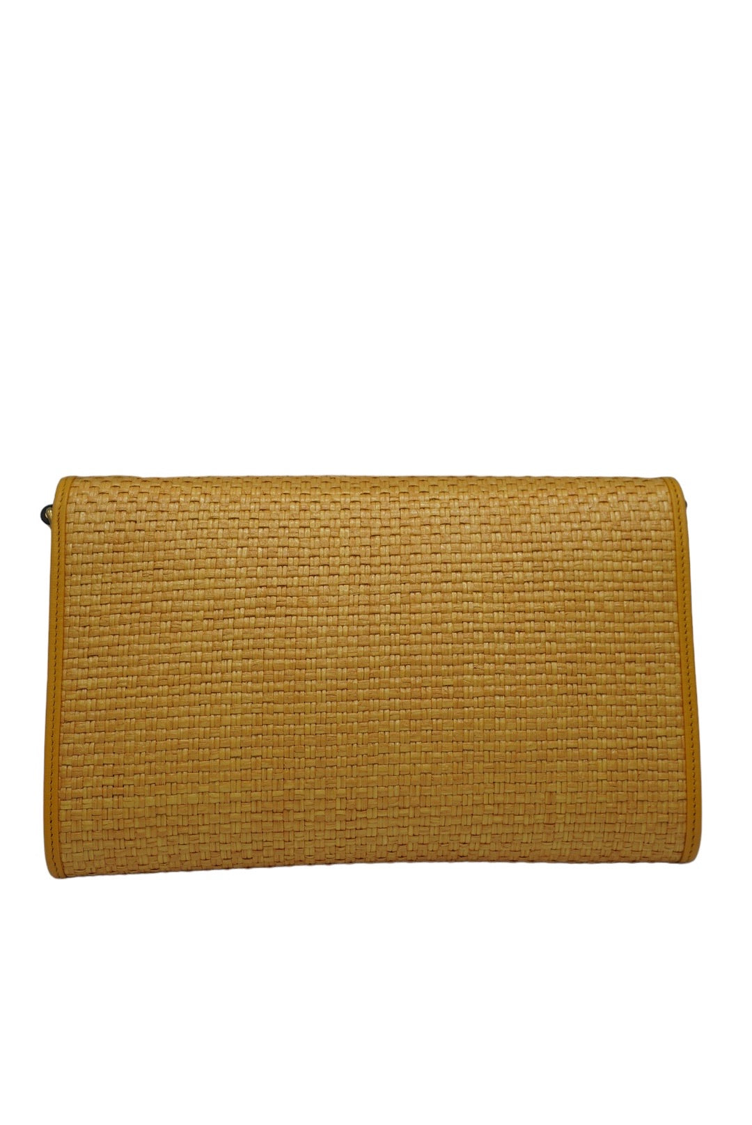 GUCCI - Bolso de hombro con solapa curva Horsebit 1955 en rafia pequeño