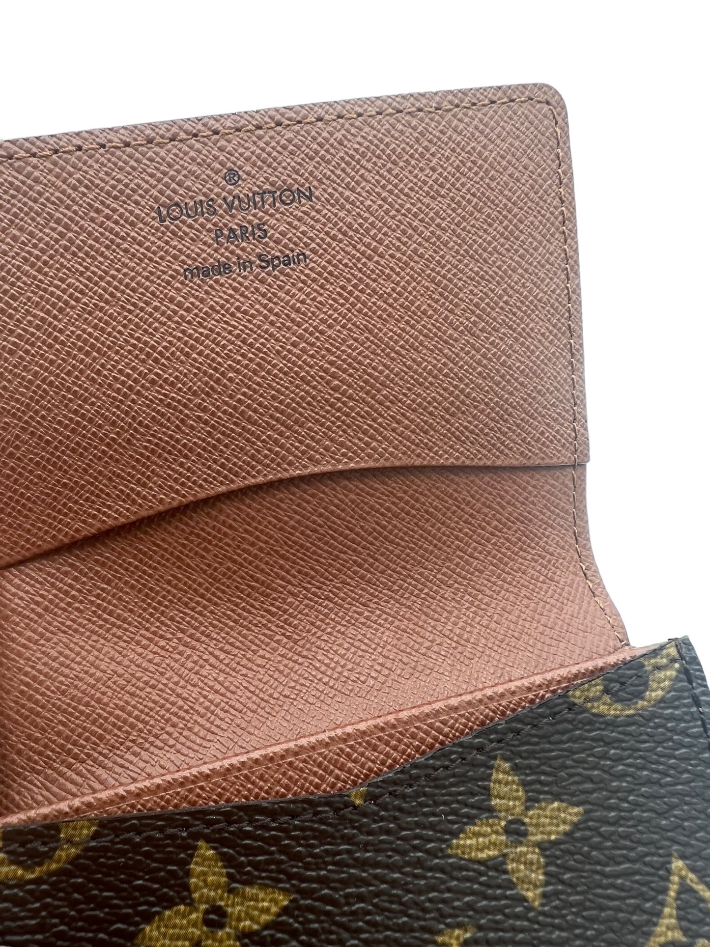 LOUIS VUITTON - Monogram Canvas Enveloppe Business Card Holder