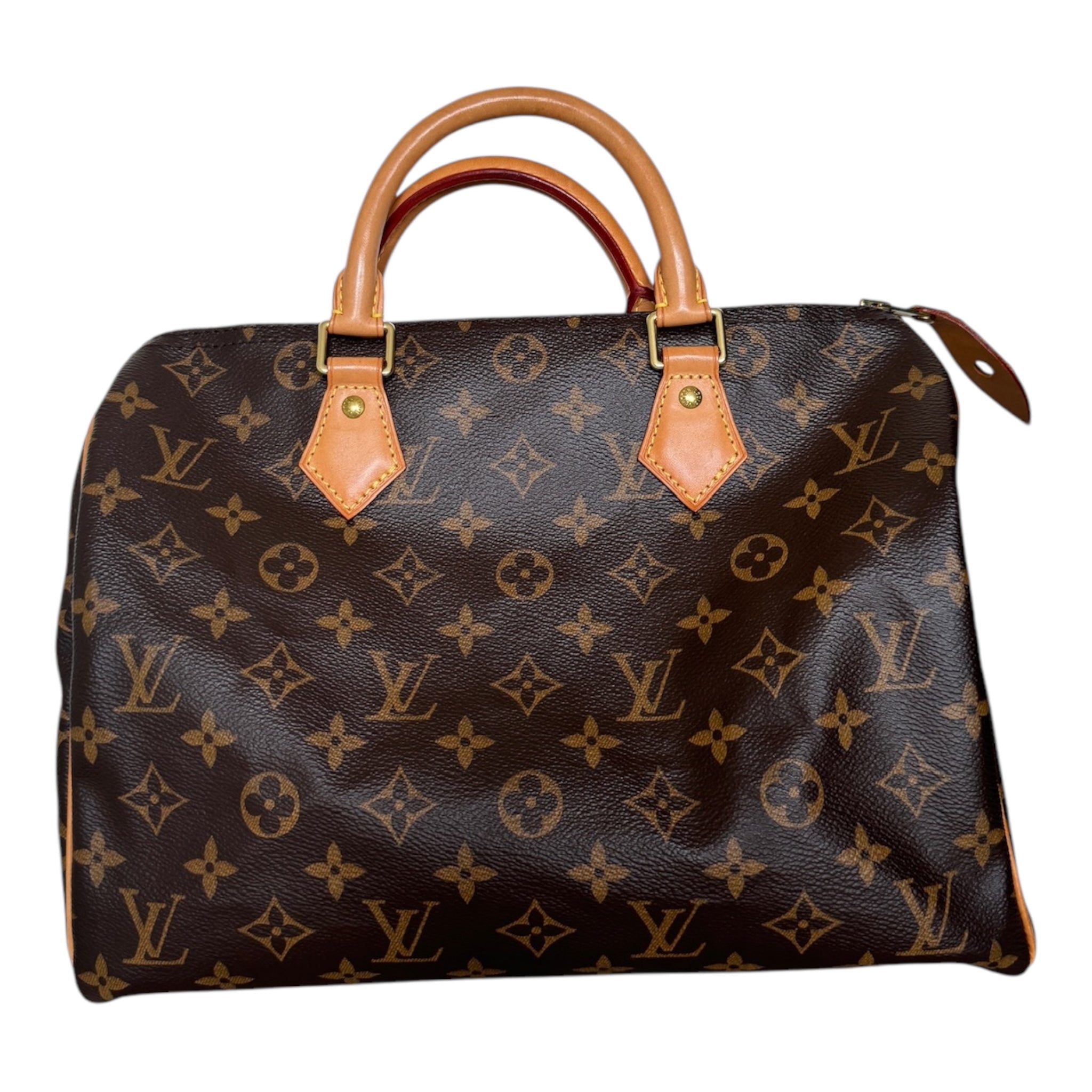 PRE-OWNED LV Speedy 30 Monogram Coated Canvas Tote