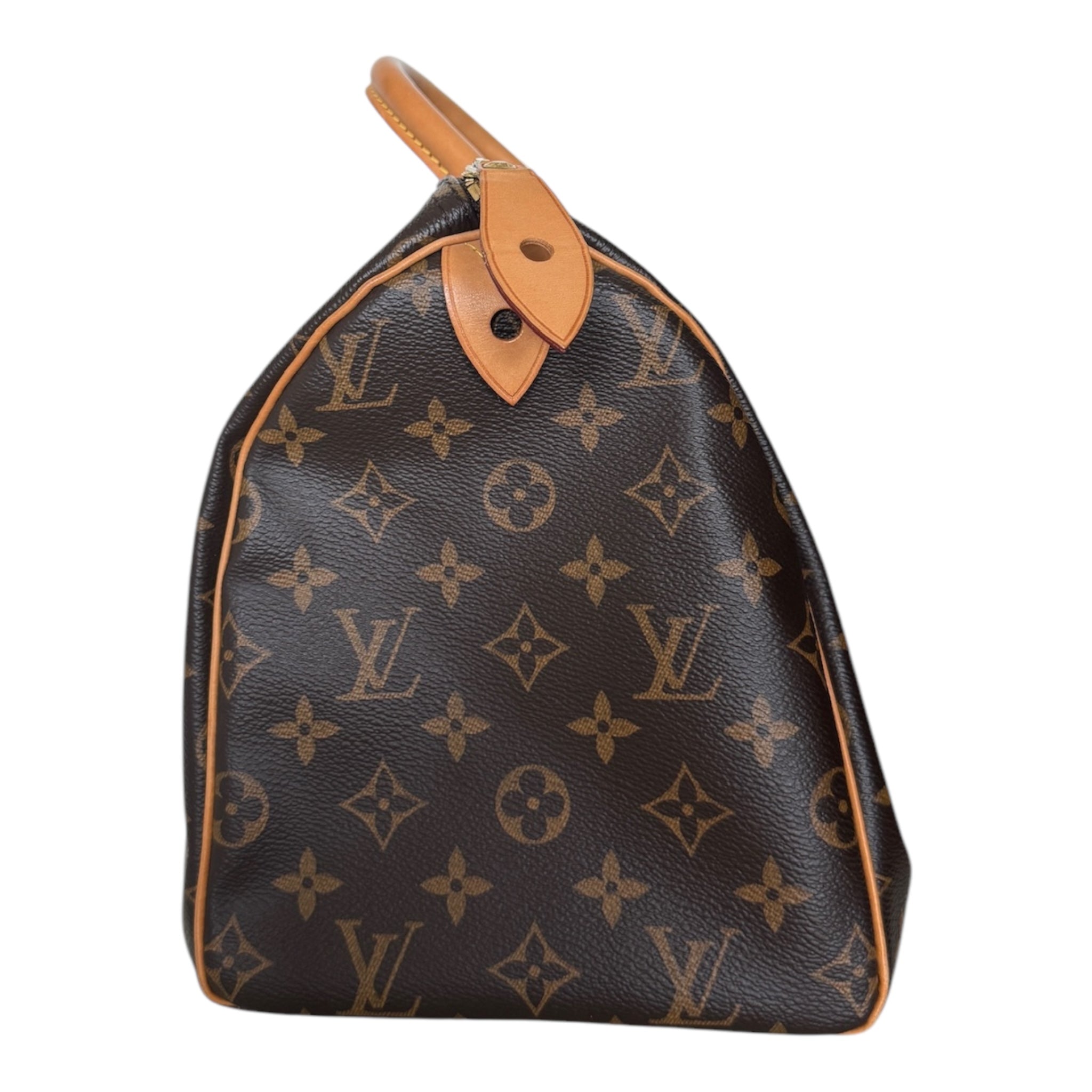 PRE-OWNED LV Speedy 30 Monogram Coated Canvas Tote