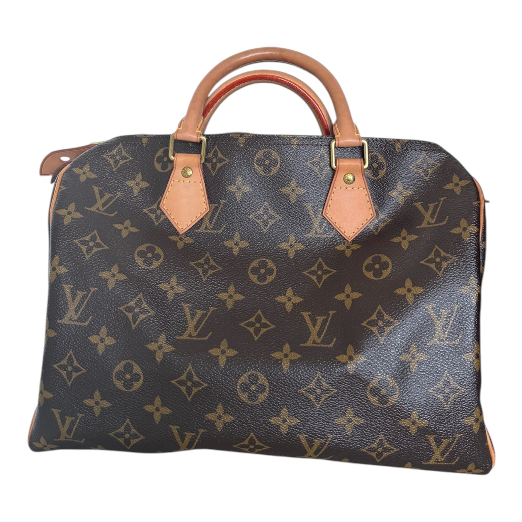 PRE-OWNED LV Speedy 30 Monogram Coated Canvas Tote