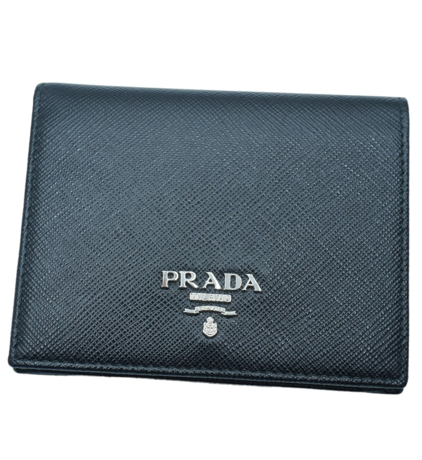 PRADA - Black Saffiano Wallet