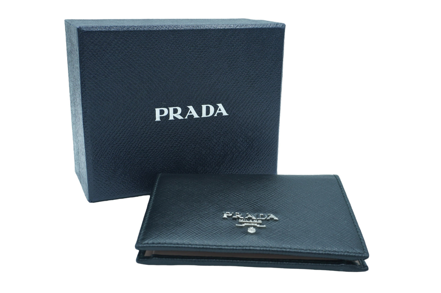 PRADA - Black Saffiano Wallet