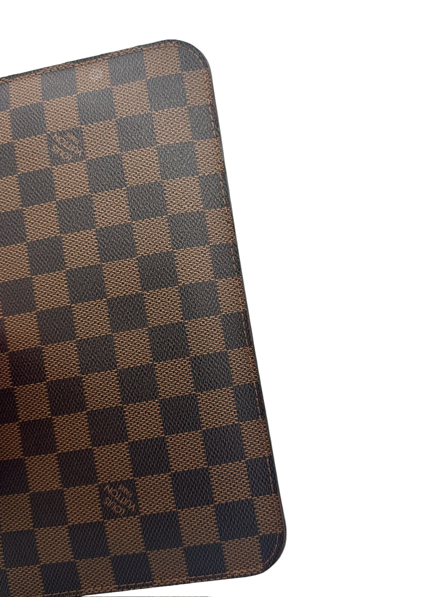 LOUIS VUITTON - Damier Ebene Canvas Neverfull Pouch MM