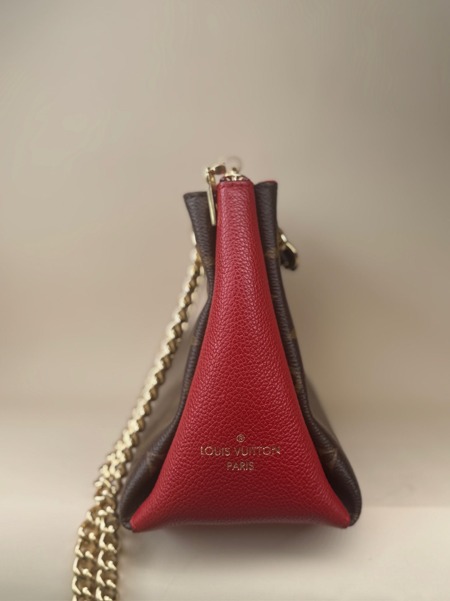 PRE-OWNED LV Monogram Canvas Surene BB Cherry Shoulder Bag
