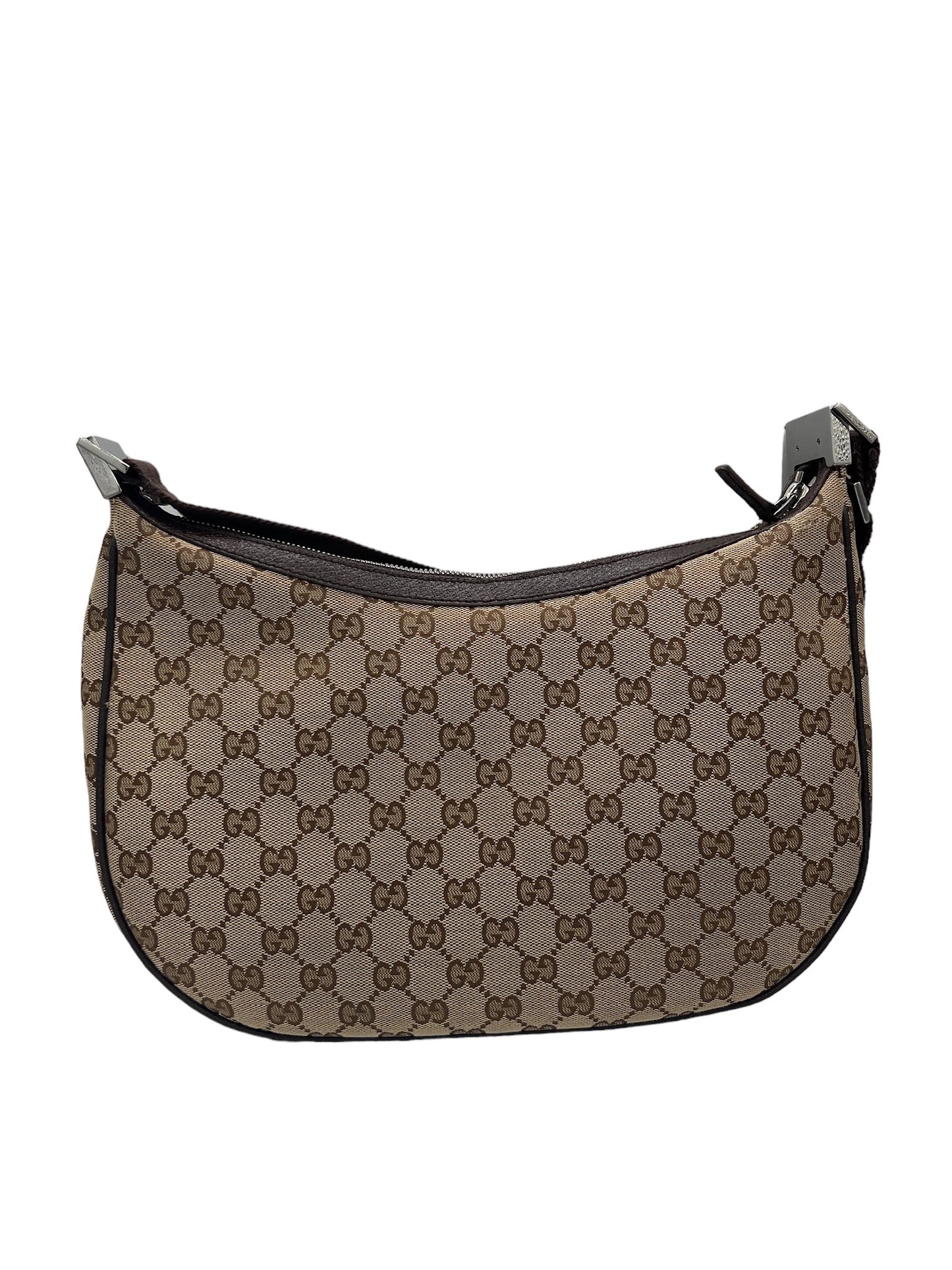 GUCCI - GG Beige Jacquard Shoulder Bag