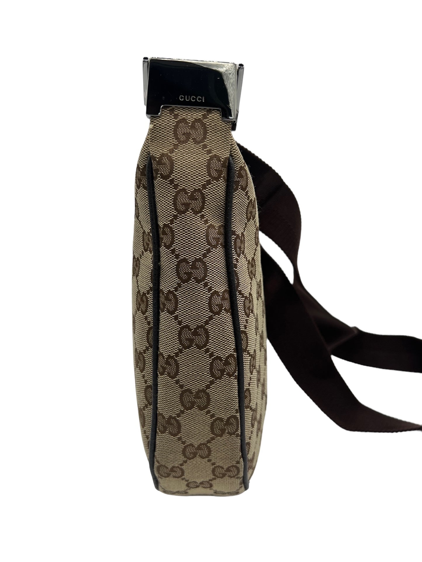 GUCCI - GG Beige Jacquard Shoulder Bag