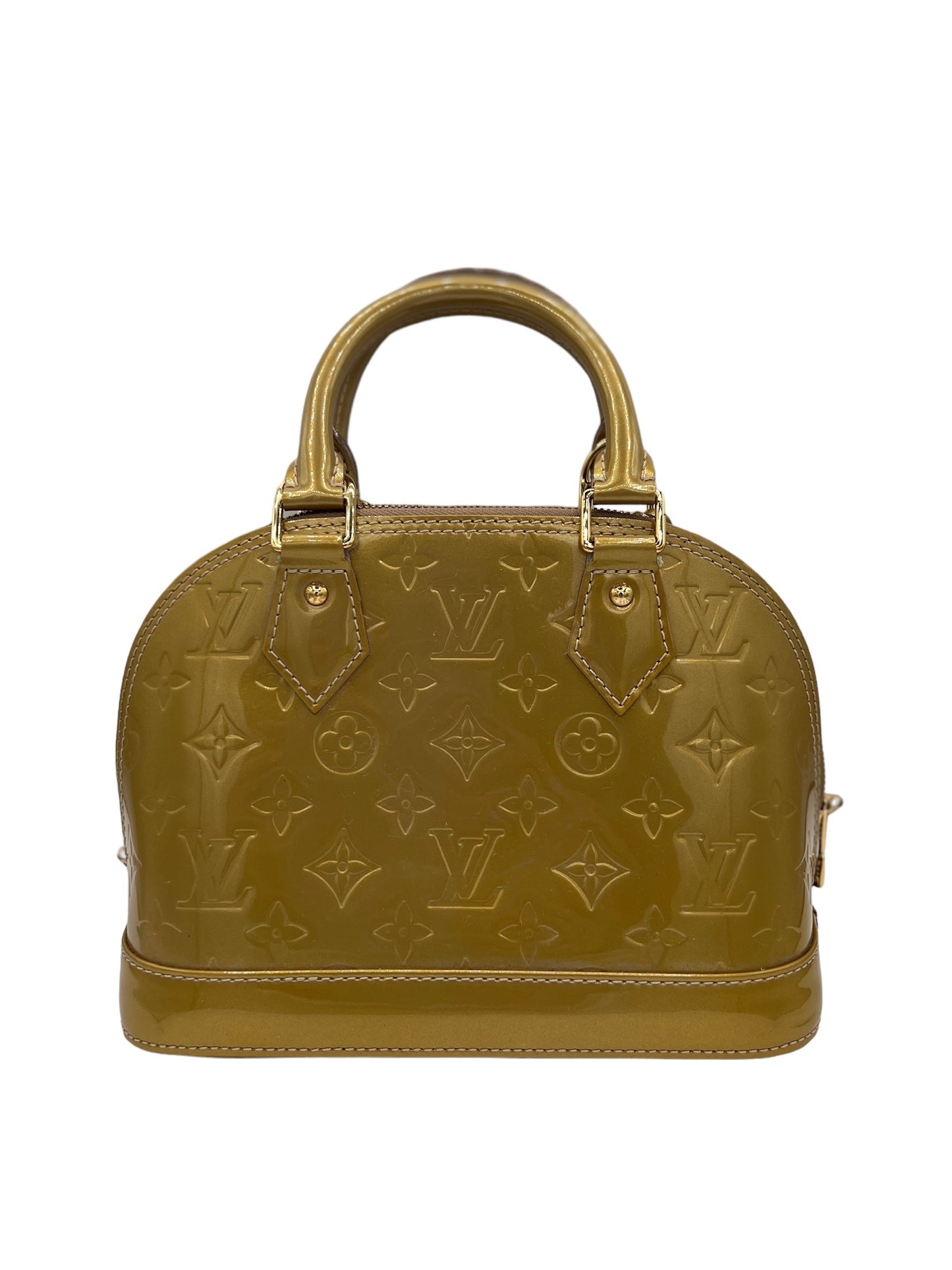 LOUIS VUITTON - Alma BB Monogram Vernis Handbag