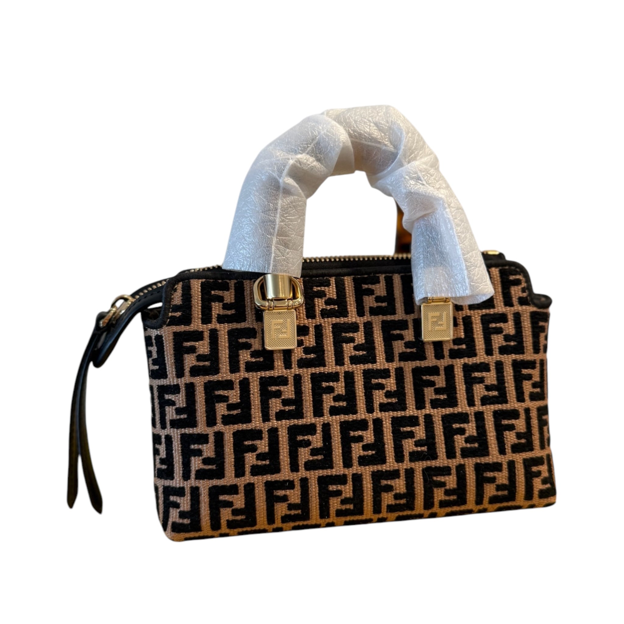 PRE-OWNED FF  By The Way Mini Canvas Shoulder Bag