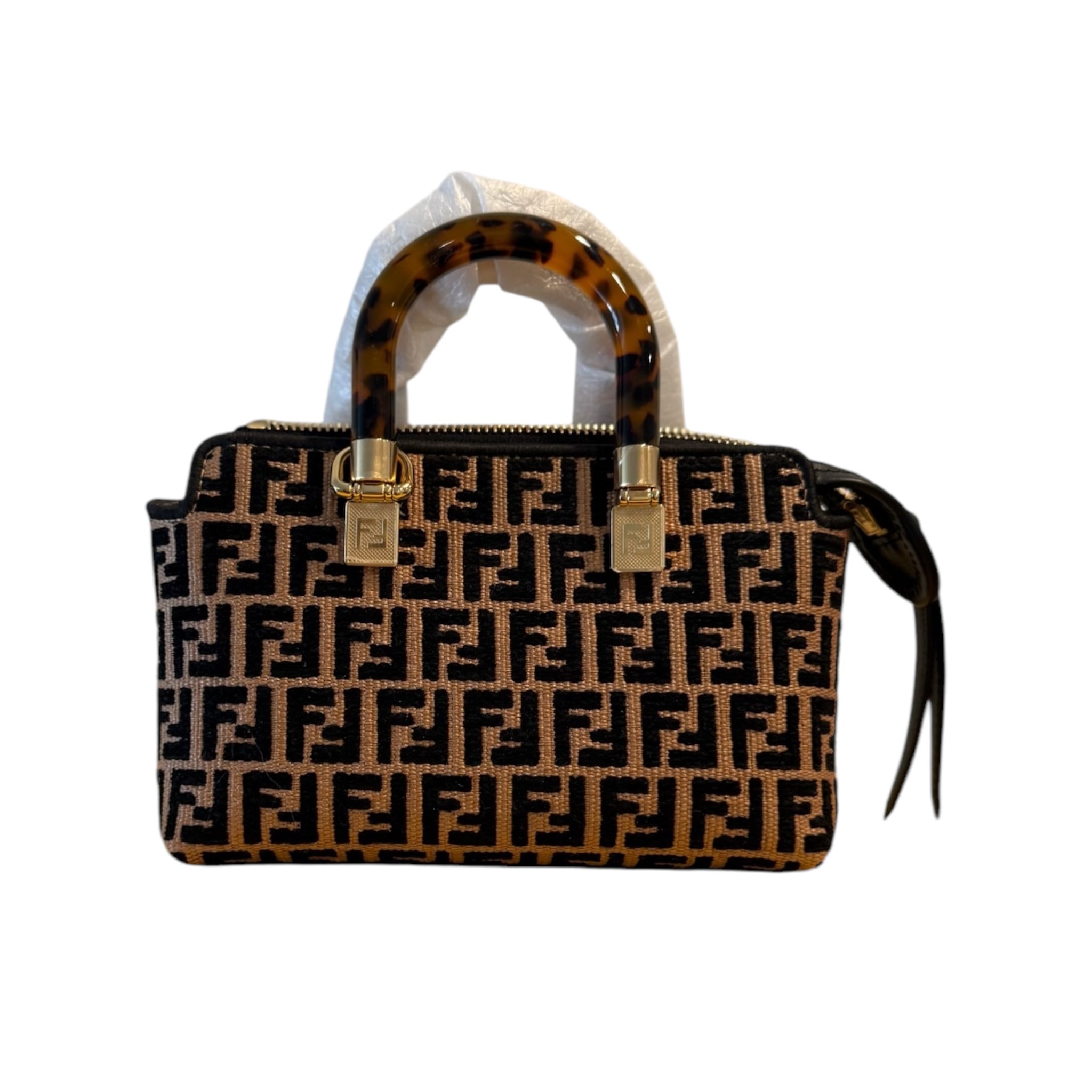 PRE-OWNED FF  By The Way Mini Canvas Shoulder Bag