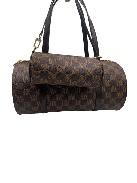 LOUIS VUITTON - Papillon 30 Ebene Damier Canvas Handbag