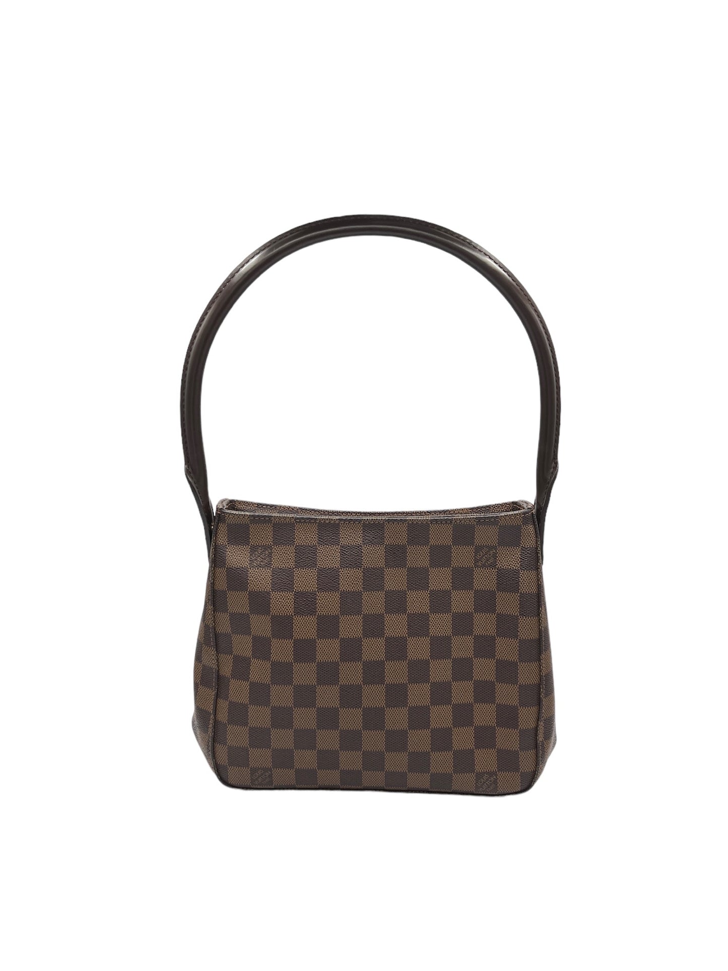 LOUIS VUITTON - Looping MM Ebene Damier Canvas Shoulder Bag