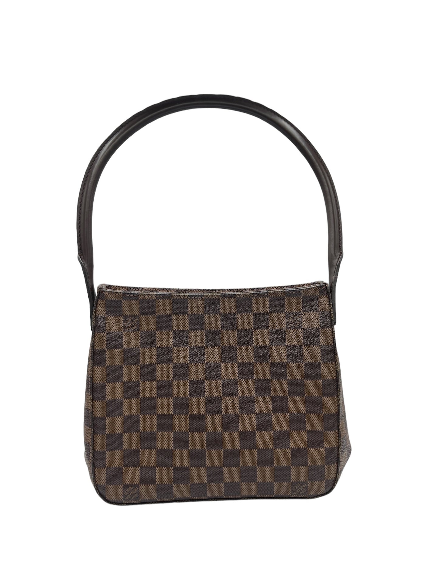 LOUIS VUITTON - Looping MM Ebene Damier Canvas Shoulder Bag