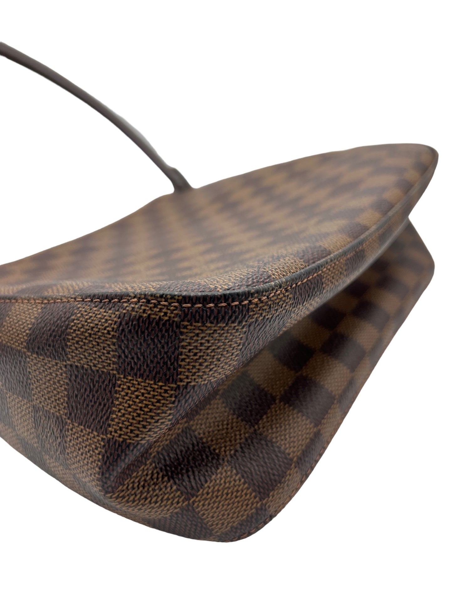 LOUIS VUITTON - Looping MM Ebene Damier Canvas Shoulder Bag