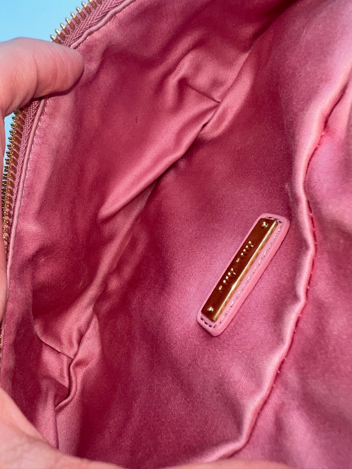 MIUMIU - Pink Leather Matelasse Bum Bag